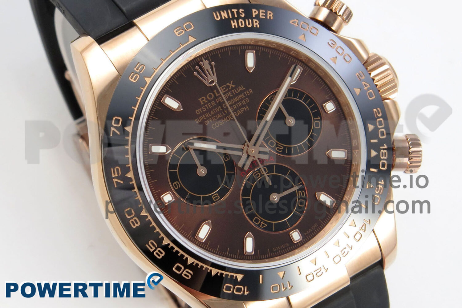 Daytona 116515 QF 1:1 Best Edition Brown/Black Dial on Oysterflex Strap SH4130 V11（Gain Weight） - Image 2