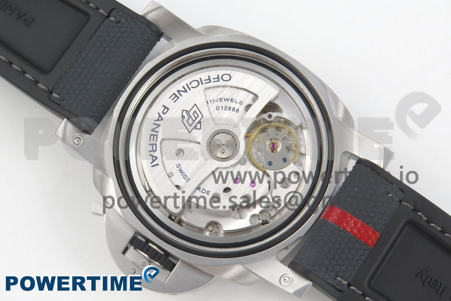 PAM1681 44mm Luna Rossa Submersible VSF 1:1 Best Edition On Gray Fabric Strap P900 - Image 10