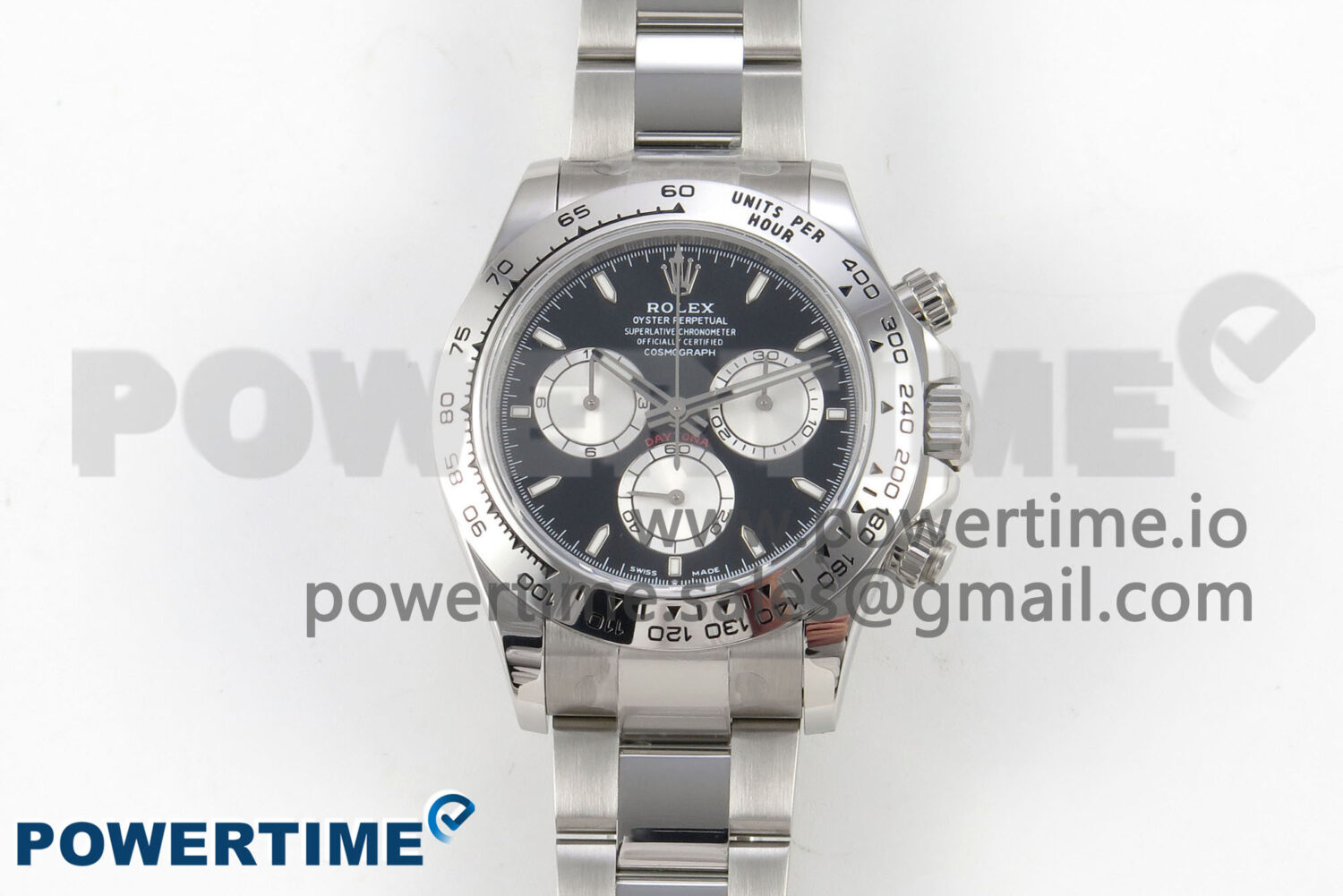 Daytona 126509 Clean 1:1 Best Edition Black/SS Dial on SS Bracelet Super Clone DD4131 - Image 1