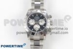 Daytona 126509 Clean 1:1 Best Edition Black/SS Dial on SS Bracelet Super Clone DD4131