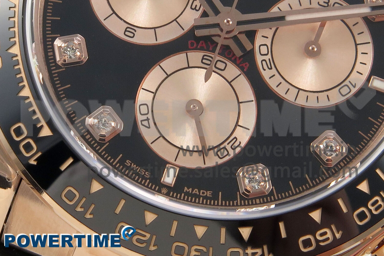 Daytona 126515 RG Clean 1:1 Best Edition Black/RG Diamonds Dial on Oysterflex Strap DD4131 - Image 5