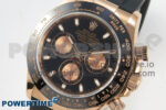 Daytona 116515 QF 1:1 Best Edition Black/RG Dial on Oysterflex Strap SH4130 V11（Gain Weight） - Image 3