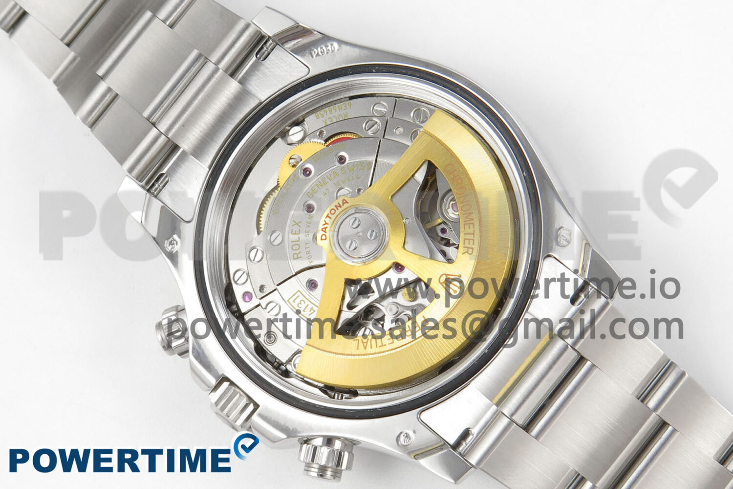 Daytona 126506 904L SS Clean 1:1 Best Edition Ice Blue Dial Diamonds Markers on 904L SS Bracelet Super Clone DD4131 - Image 9