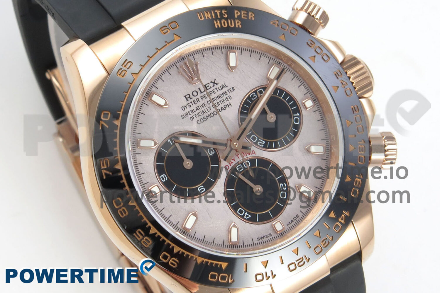 Daytona 116518 QF 1:1 Best Edition Meteorite Dial on Oysterflex Strap SH4130 V11（Gain Weight） - Image 2