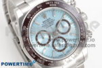 Daytona 126506 904L SS Clean 1:1 Best Edition Ice Blue Dial Diamonds Markers on 904L SS Bracelet Super Clone DD4131 - Image 2
