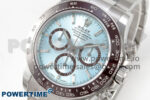 Daytona 126506 904L SS Clean 1:1 Best Edition Ice Blue Dial Diamonds Markers on 904L SS Bracelet Super Clone DD4131 - Image 3