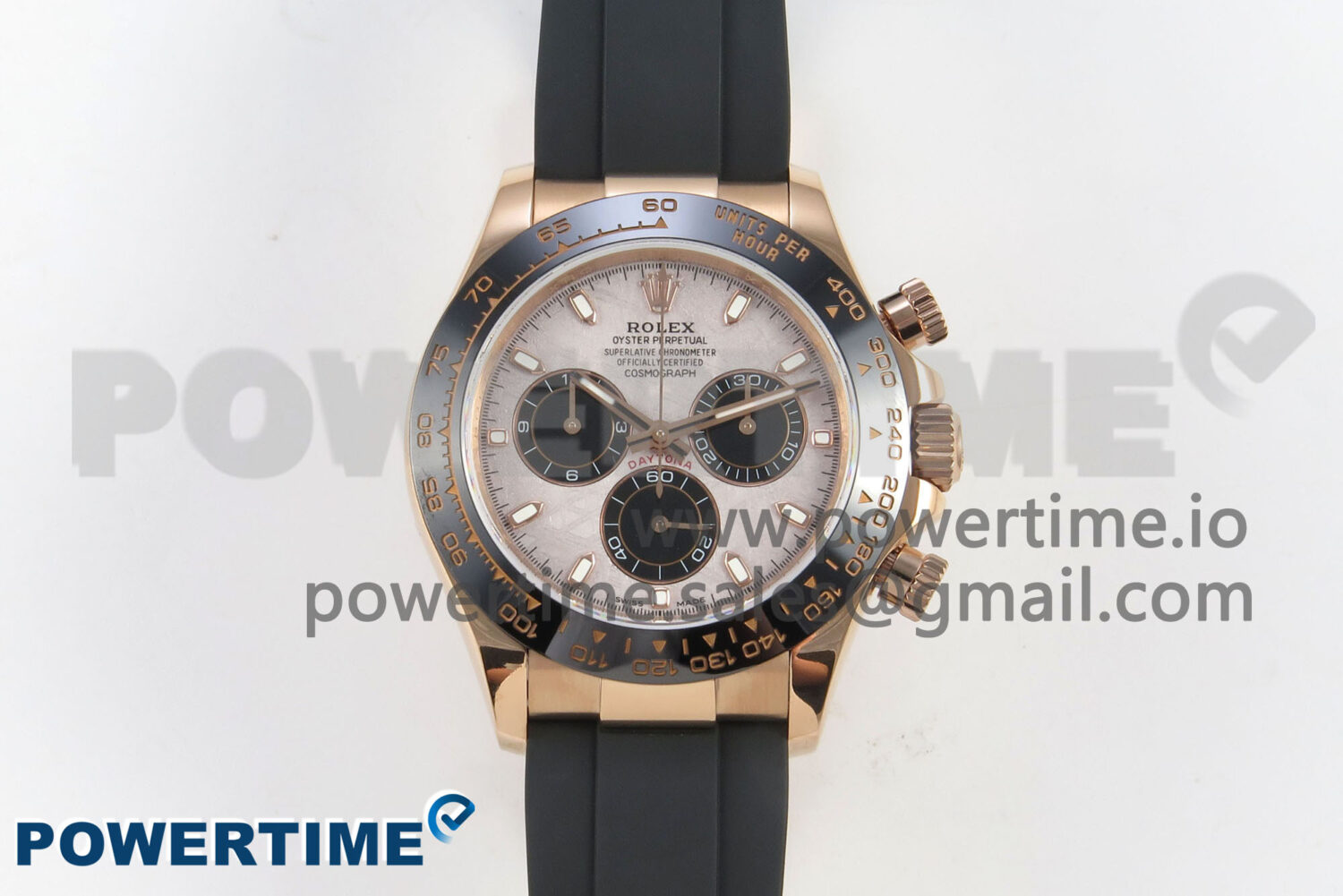 Daytona 116518 QF 1:1 Best Edition Meteorite Dial on Oysterflex Strap SH4130 V11（Gain Weight） - Image 1