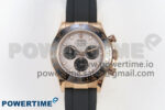 Daytona 116518 QF 1:1 Best Edition Meteorite Dial on Oysterflex Strap SH4130 V11（Gain Weight）