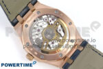 Royal Oak 15510 RG APSF 1:1 Best Edition Blue Dial on Blue Leather Strap SA4302 Super Clone V2 (SW Dial) - Image 9