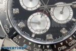 Daytona 126519LN SS Clean 1:1 Best Edition Black Diamonds Dial on Oysterflex Rubber Strap DD4131 - Image 5
