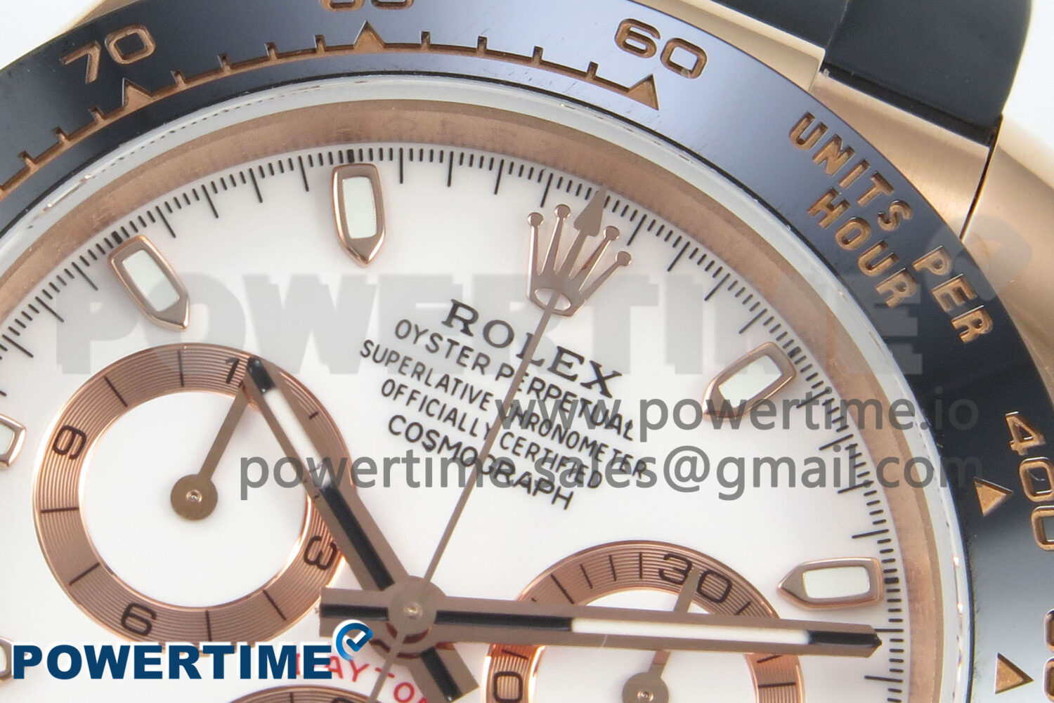 Daytona 116515 QF 1:1 Best Edition White/RG Dial on Oysterflex Strap SH4130 V11（Gain Weight） - Image 4