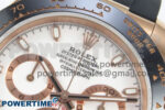 Daytona 116515 QF 1:1 Best Edition White/RG Dial on Oysterflex Strap SH4130 V11（Gain Weight） - Image 4
