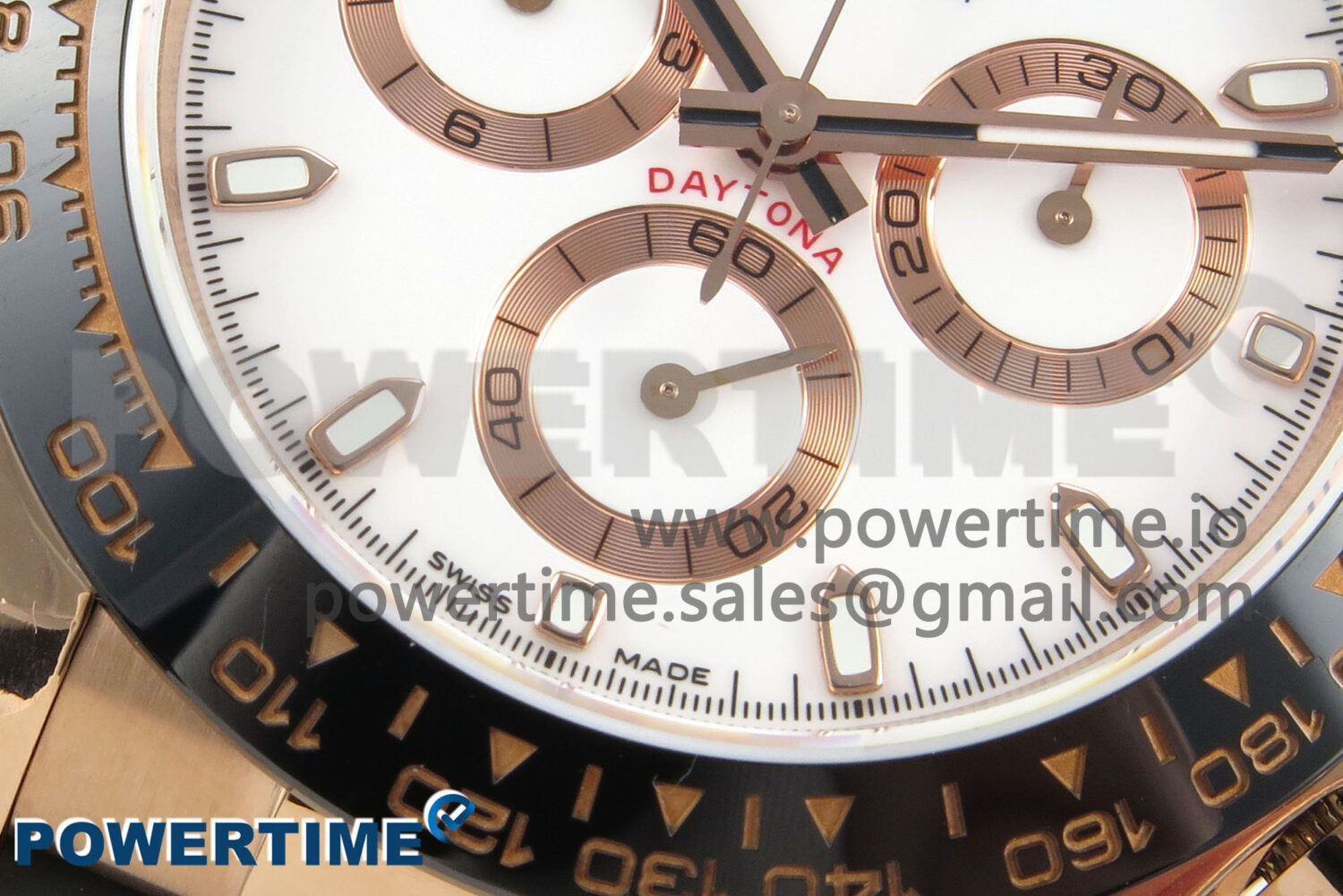 Daytona 116515 QF 1:1 Best Edition White/RG Dial on Oysterflex Strap SH4130 V11（Gain Weight） - Image 5