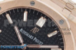 Royal Oak 15500 RG APSF 1:1 Best Edition Black Dial on RG Bracelet SA4302 Super Clone V2 (SW Dial) - Image 4