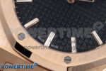 Royal Oak 15500 RG APSF 1:1 Best Edition Black Dial on RG Bracelet SA4302 Super Clone V2 (SW Dial) - Image 5