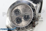 Daytona 126519 Clean 1:1 Best Edition Grey Dial on Oysterflex Rubber Strap DD4131 - Image 3