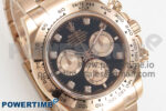 Daytona 126505 1:1 Best Edition Clean RG/Black Diamonds Dial on RG Bracelet Super Clone DD4131 - Image 2