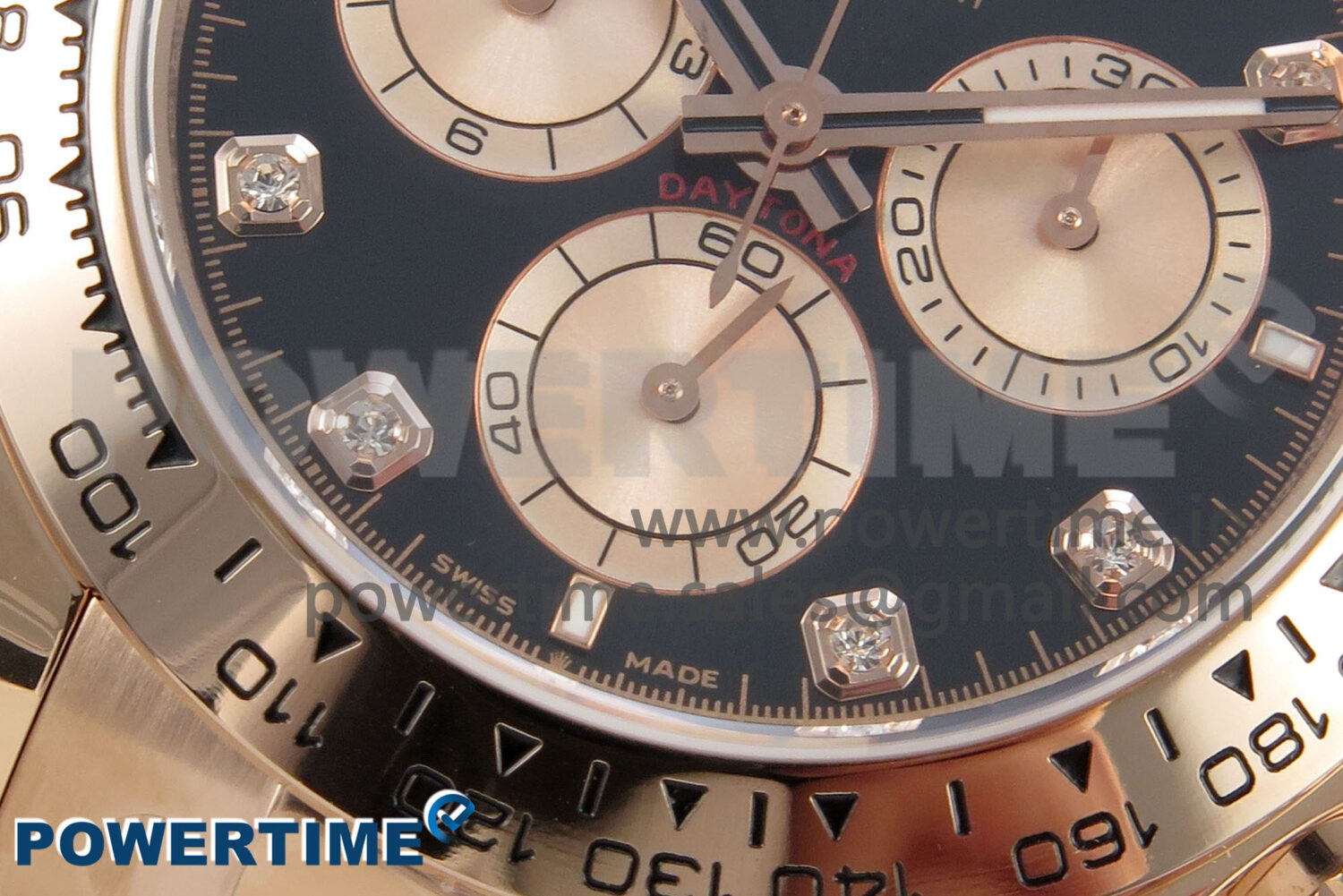 Daytona 126505 1:1 Best Edition Clean RG/Black Diamonds Dial on RG Bracelet Super Clone DD4131 - Image 5