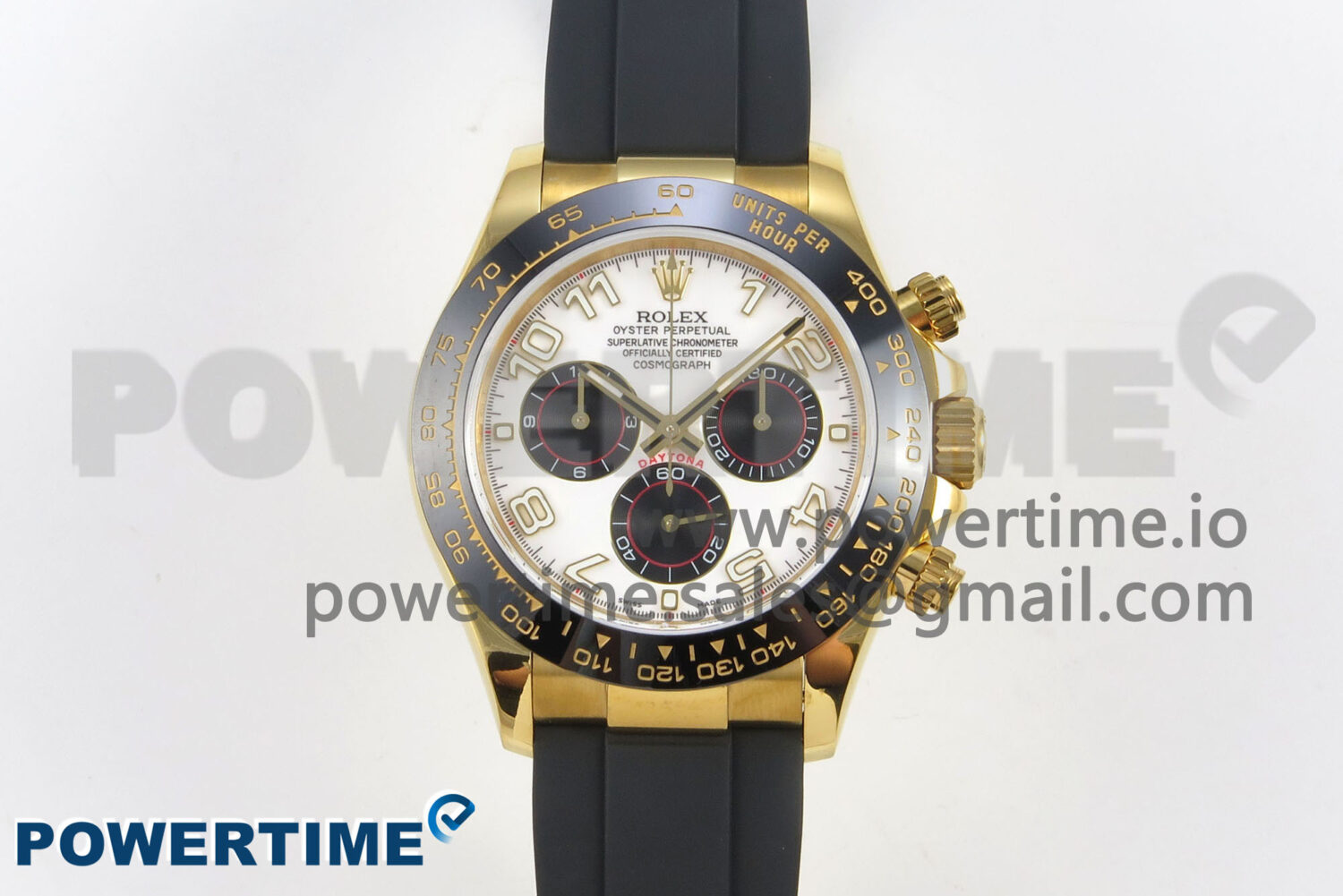 Daytona 116518 QF 1:1 Best Edition White/Black Dial on Oysterflex Strap SH4130 V11（Gain Weight） - Image 1