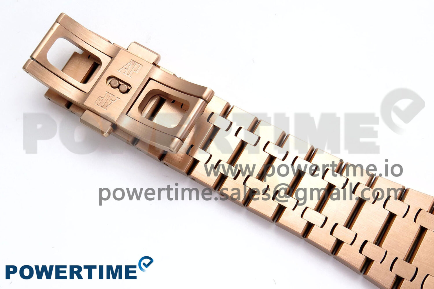 Royal Oak 15500 RG APSF 1:1 Best Edition Black Dial on RG Bracelet SA4302 Super Clone V2 (SW Dial) - Image 10