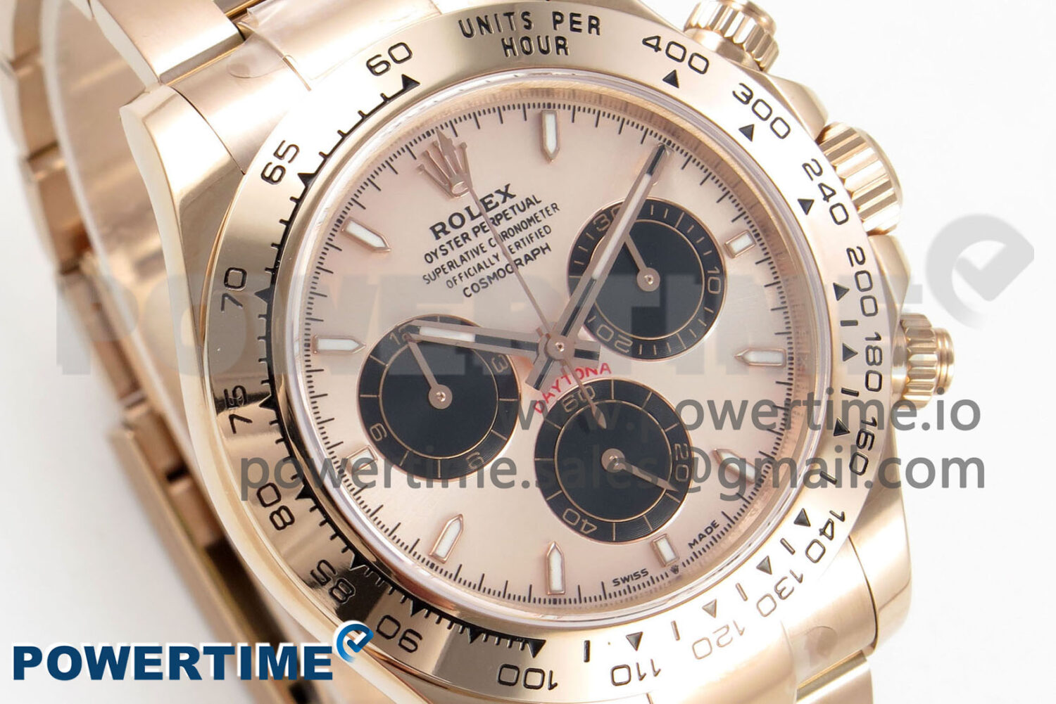 Daytona 126505 RG Clean 1:1 Best Edition RG Champagne Stick Dial on RG Bracelet Super Clone DD4131 - Image 2