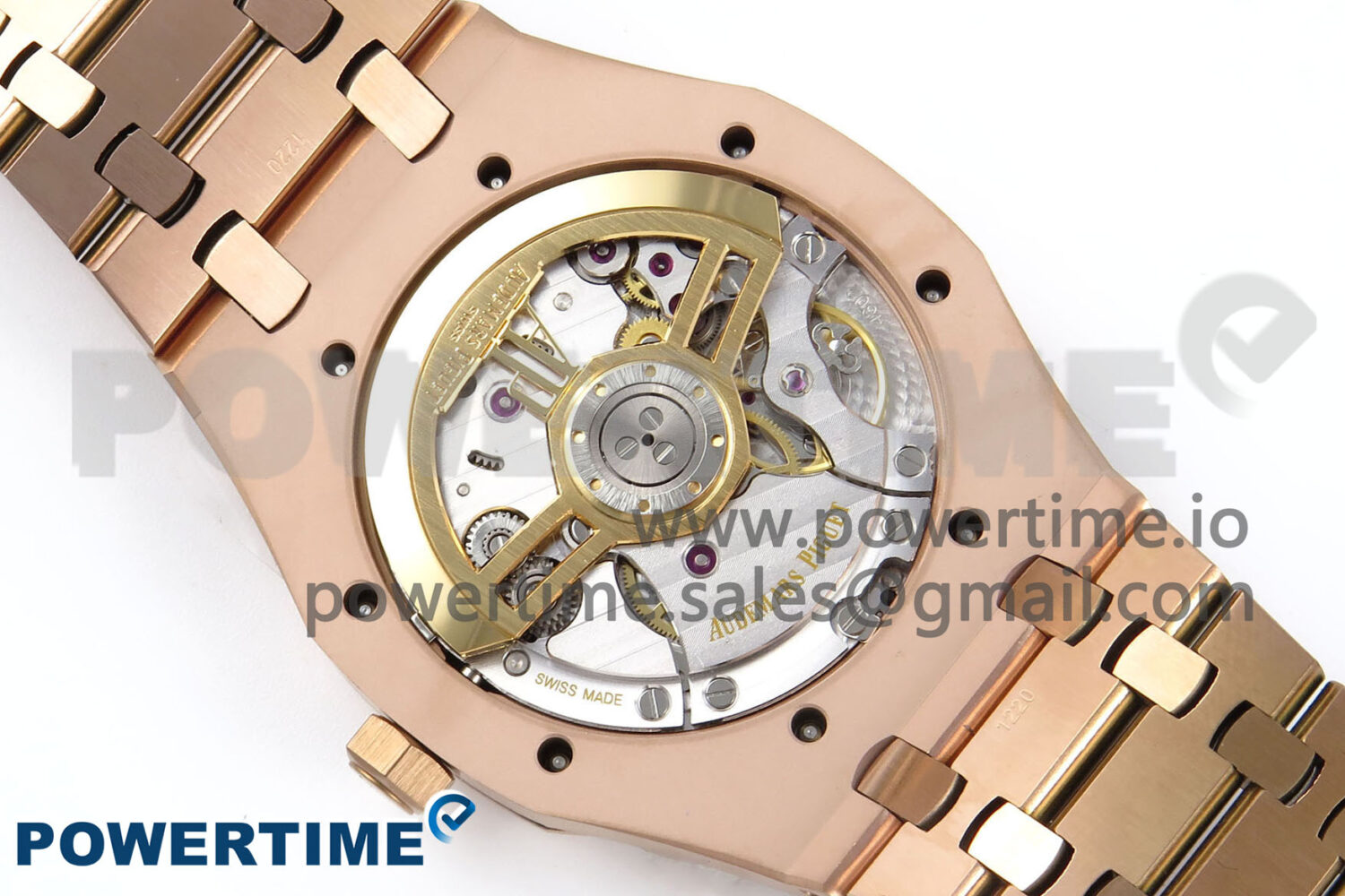 Royal Oak 15500 RG APSF 1:1 Best Edition Black Dial on RG Bracelet SA4302 Super Clone V2 (SW Dial) - Image 14