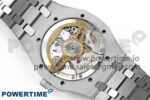Royal Oak 15500 SS APSF 1:1 Best Edition Black Dial on SS Bracelet SA4302 Super Clone V2 (SW Dial) - Image 7