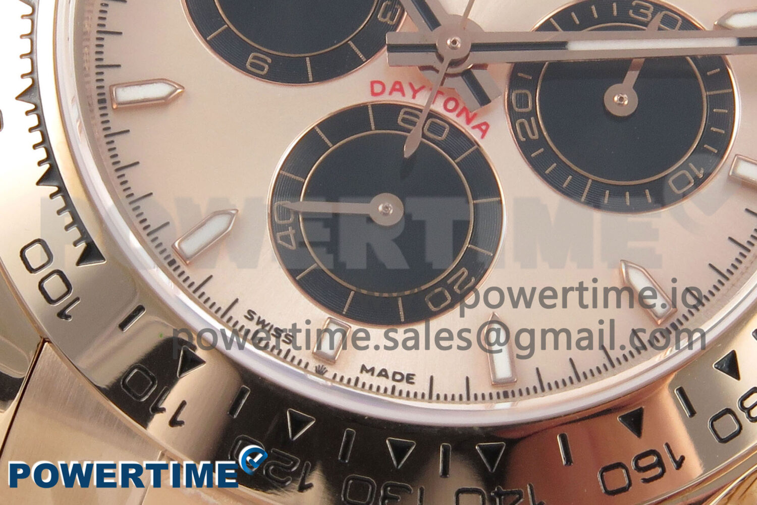 Daytona 126505 RG Clean 1:1 Best Edition RG Champagne Stick Dial on RG Bracelet Super Clone DD4131 - Image 5