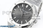 Royal Oak 15500 SS APSF 1:1 Best Edition Gray Dial on SS Bracelet SA4302 Super Clone V2 (SW Dial) - Image 3