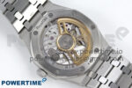 Royal Oak 15500 SS APSF 1:1 Best Edition Silver Dial on SS Bracelet SA4302 Super Clone V2 (SW Dial) - Image 12