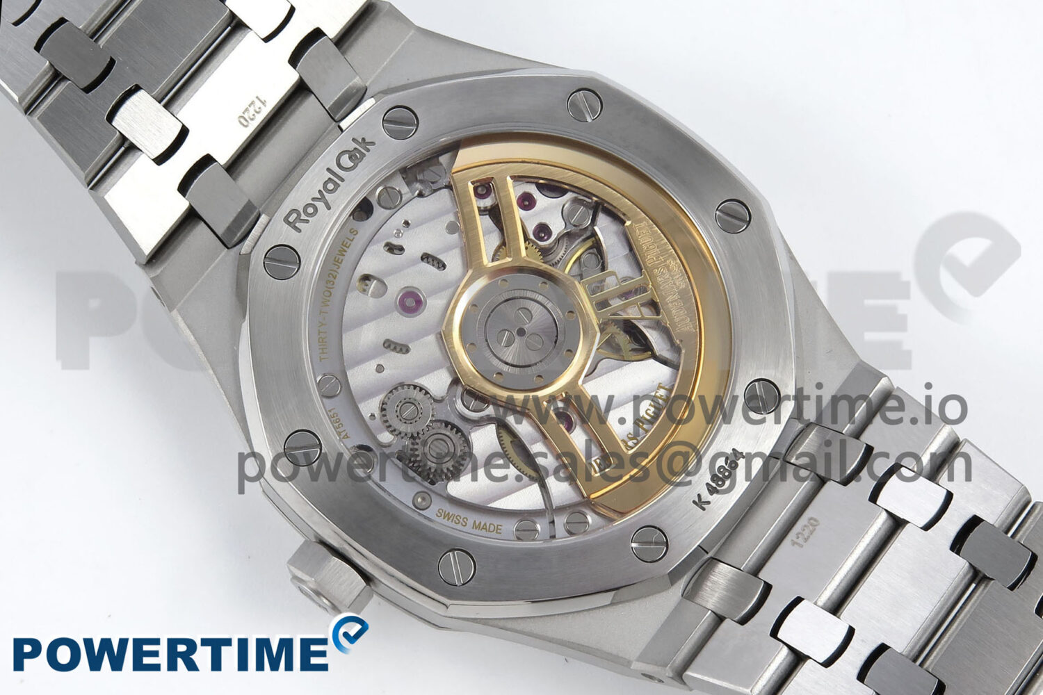 Royal Oak 15500 SS APSF 1:1 Best Edition Black Dial on SS Bracelet SA4302 Super Clone V2 (SW Dial) - Image 12