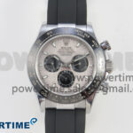Daytona 116519 QF 1:1 Best Edition Meteorite/Black Dial on Oysterflex Strap SH4130 V11（Gain Weight）