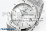 Royal Oak 15500 SS APSF 1:1 Best Edition Silver Dial on SS Bracelet SA4302 Super Clone V2 (SW Dial) - Image 3