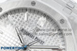 Royal Oak 15500 SS APSF 1:1 Best Edition Silver Dial on SS Bracelet SA4302 Super Clone V2 (SW Dial) - Image 4