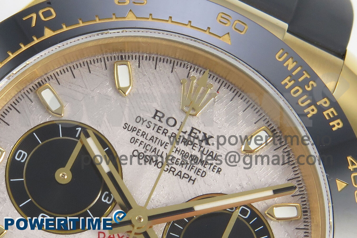 Daytona 116518 QF 1:1 Best Edition Meteorite Dial on Oysterflex Strap SH4130 V11（Gain Weight） - Image 4