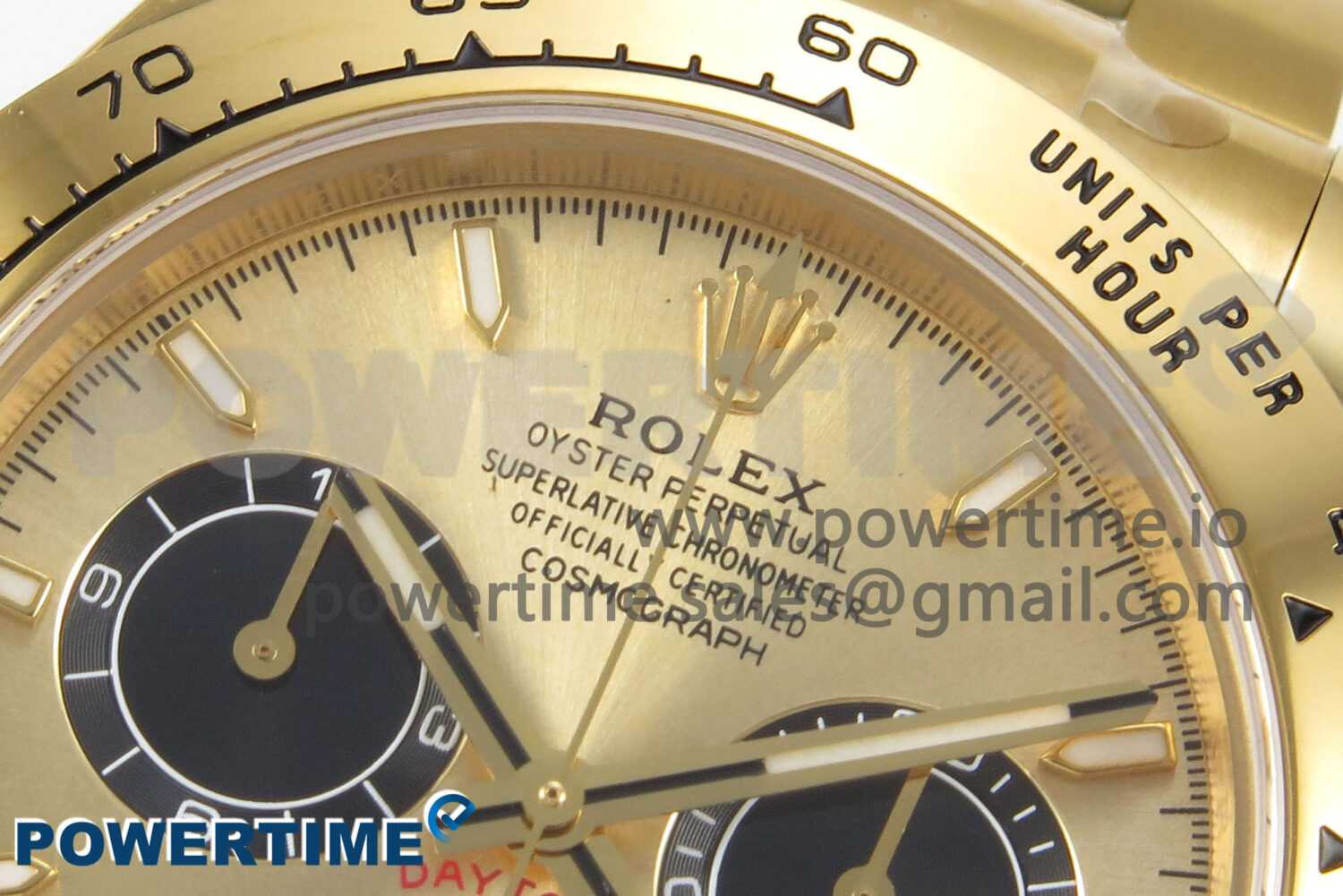 Daytona 126508 YG Clean 1:1 Best Edition YG/Black Dial on YG Bracelet Super Clone DD4131 - Image 4