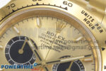 Daytona 126508 YG Clean 1:1 Best Edition YG/Black Dial on YG Bracelet Super Clone DD4131 - Image 4