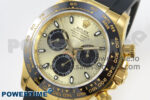 Daytona 116518 QF 1:1 Best Edition YG/Black Dial on Oysterflex Strap SH4130 V11（Gain Weight） - Image 3