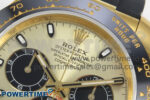Daytona 116518 QF 1:1 Best Edition YG/Black Dial on Oysterflex Strap SH4130 V11（Gain Weight） - Image 4