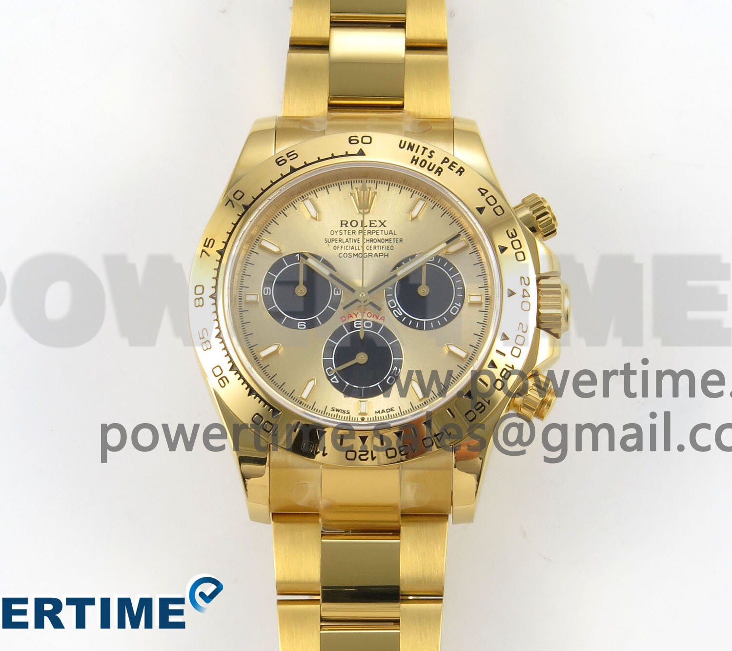 Daytona 126508 YG Clean 1:1 Best Edition YG/Black Dial on YG Bracelet Super Clone DD4131