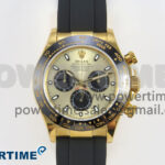 Daytona 116518 QF 1:1 Best Edition YG/Black Dial on Oysterflex Strap SH4130 V11（Gain Weight）