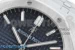 Royal Oak 15500 SS APSF 1:1 Best Edition Blue Dial on SS Bracelet SA4302 Super Clone V2 (SW Dial) - Image 4