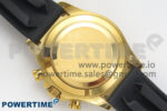 Daytona 116518 QF 1:1 Best Edition YG/Black Dial on Oysterflex Strap SH4130 V11（Gain Weight） - Image 8
