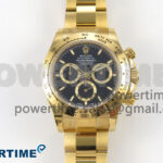 Daytona 126508 YG Clean 1:1 Best Edition Black Dial on YG Bracelet Super Clone DD4131