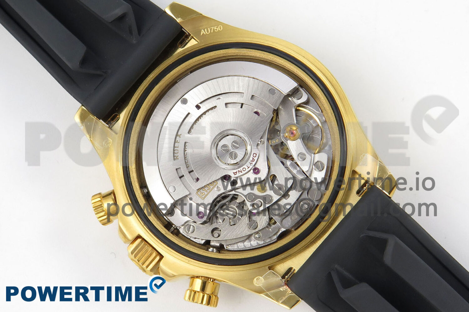 Daytona 116518 QF 1:1 Best Edition Black/YG Dial on Oysterflex Strap SH4130 V11（Gain Weight） - Image 10