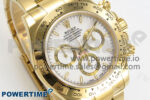 Daytona 126508 YG Clean 1:1 Best Edition White Dial on YG Bracelet Super Clone DD4131 - Image 2