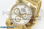 Daytona 126508 YG Clean 1:1 Best Edition White Dial on YG Bracelet Super Clone DD4131 - Image 3