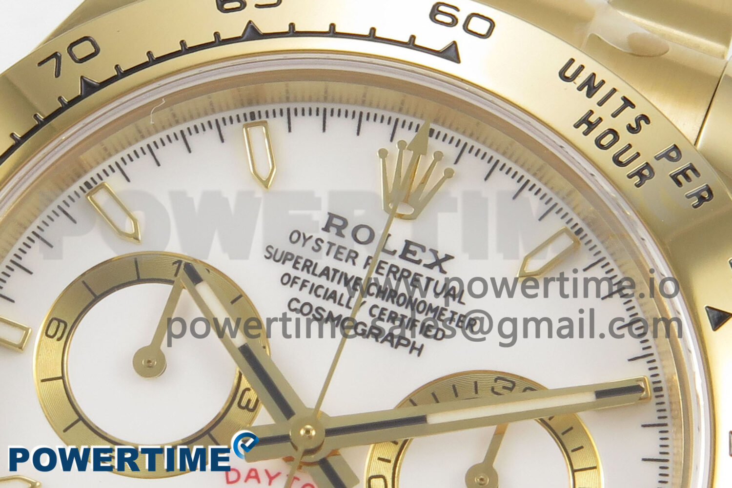 Daytona 126508 YG Clean 1:1 Best Edition White Dial on YG Bracelet Super Clone DD4131 - Image 4