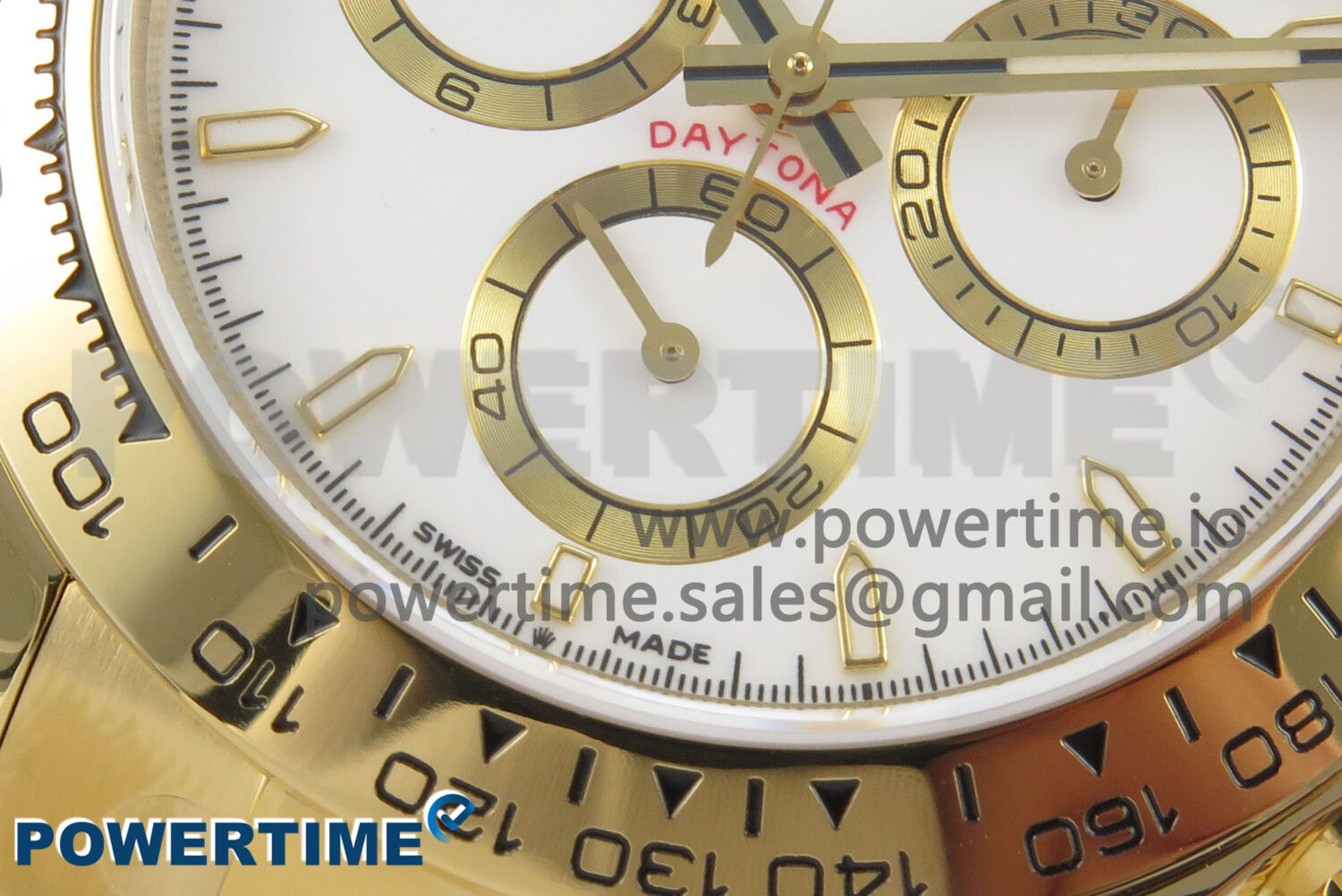 Daytona 126508 YG Clean 1:1 Best Edition White Dial on YG Bracelet Super Clone DD4131 - Image 5