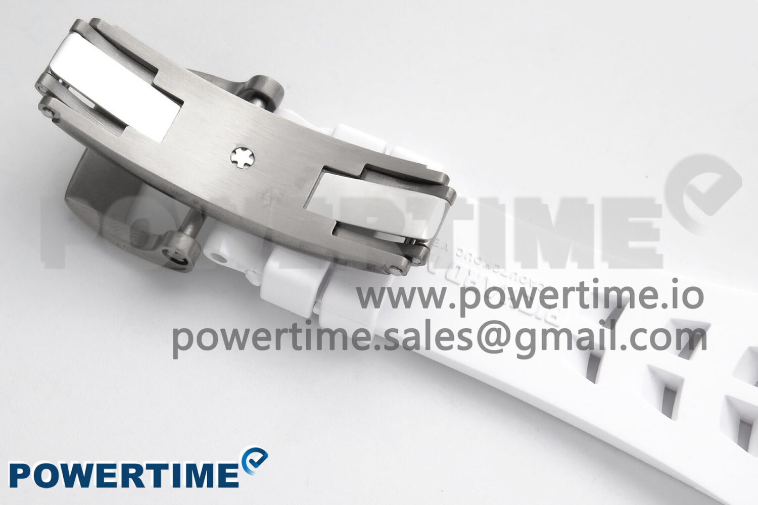 RM055 White Ceramic ZF 1:1 Best Edition on Shark Rubber Strap RMUL2 Super Clone - Image 10